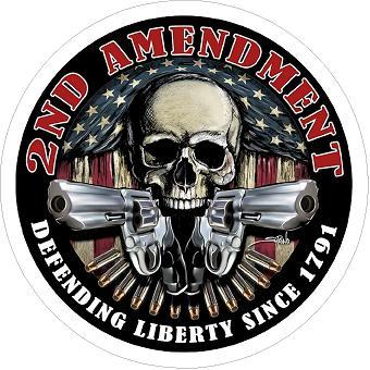 2nd Amendment Sticker Sticker