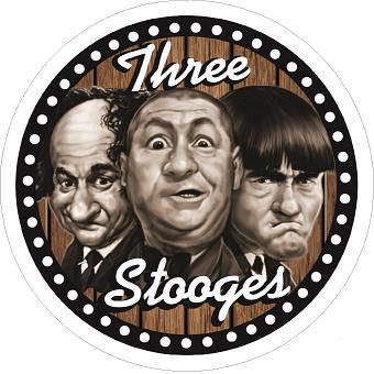 3 Stooges Sticker