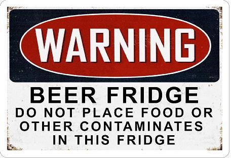 Beer Fridge Sticker