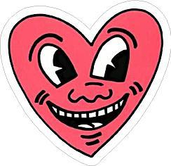 Smiling Heart Sticker