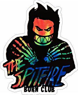 Spitfire Burn Club Sticker