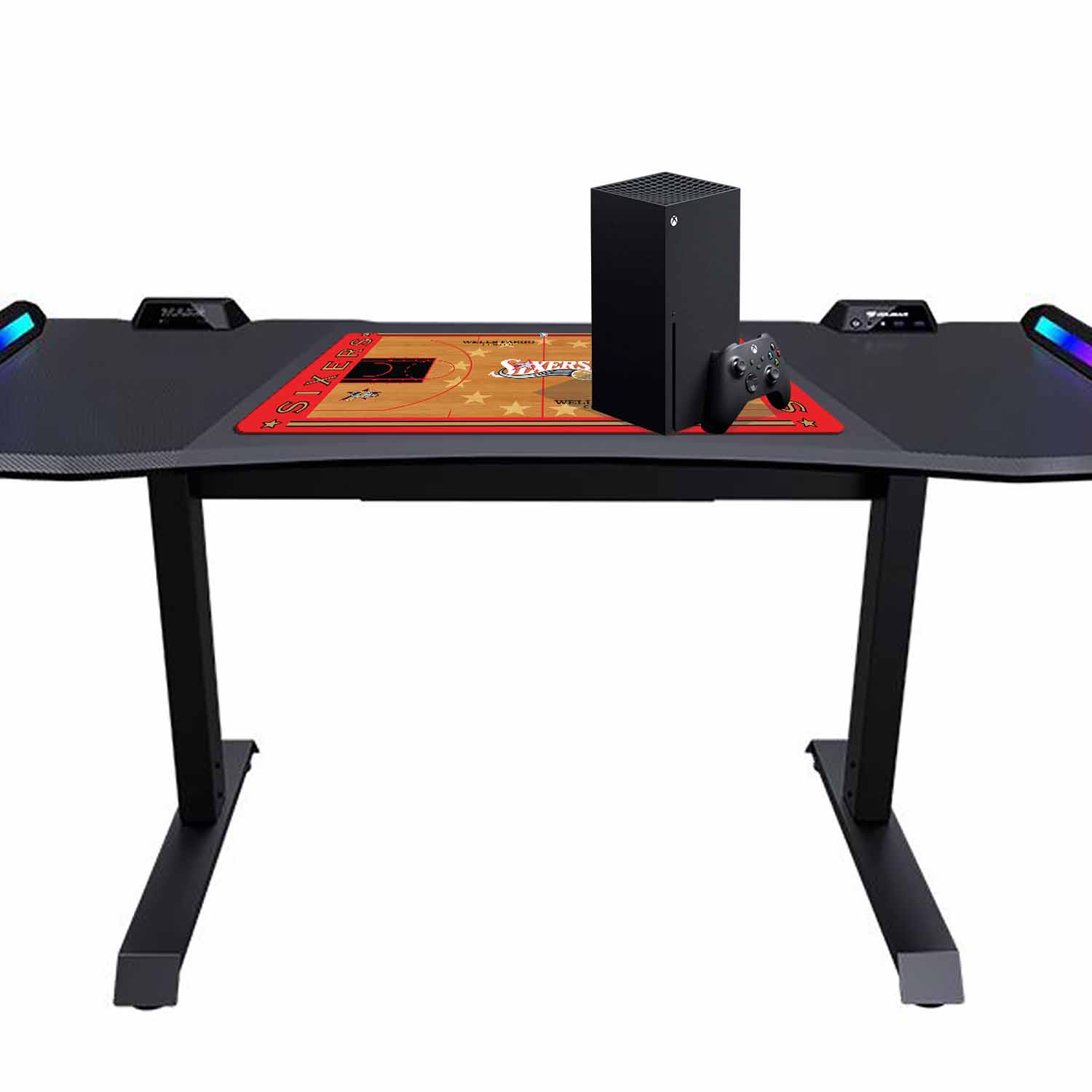 Philadelphia 76ers Themed NBA Desk / Gamer Pad