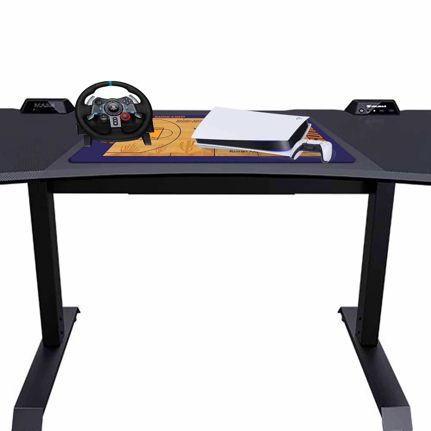 Phoenix Suns Themed NBA Desk / Gamer Pad