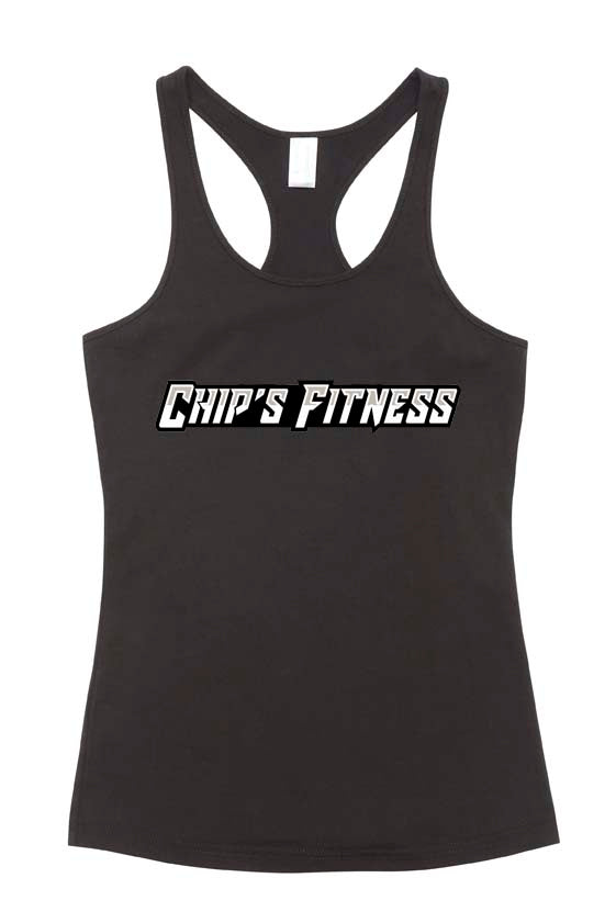 Chip's Fitness double sided T-back singlet - Ladies
