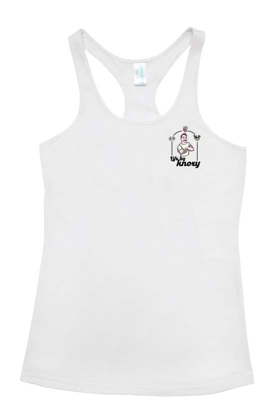 Life by Knoxy T-back singlet - Ladies