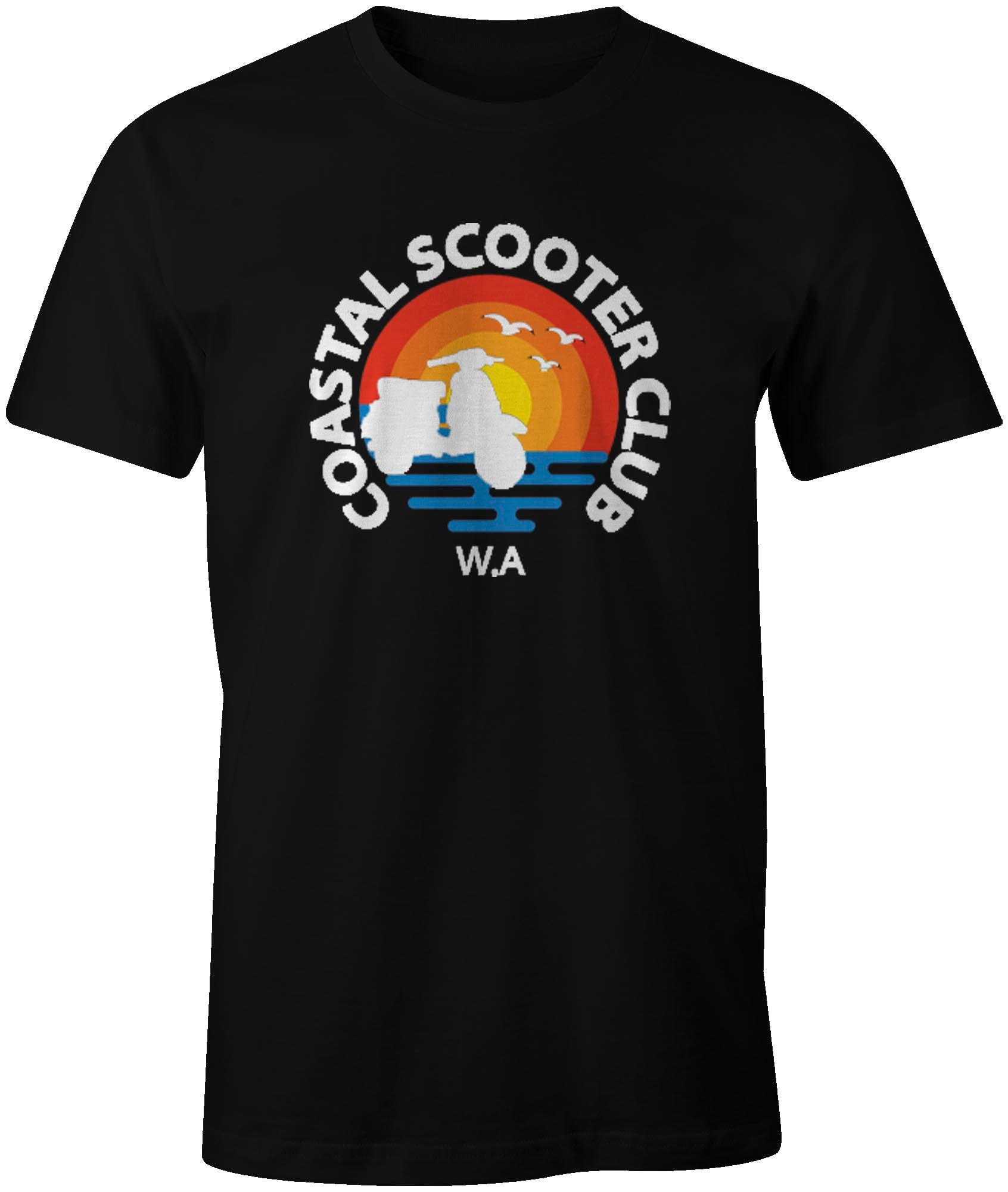 Official Coastal Scooter Club T-Shirt