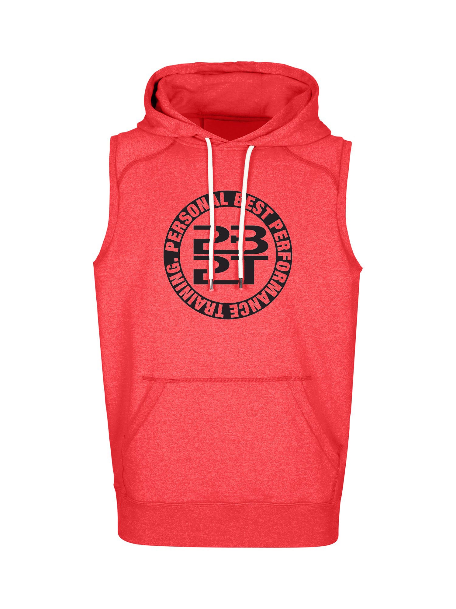 PBPT - Men's Heather SLEEVELESS Hoodie