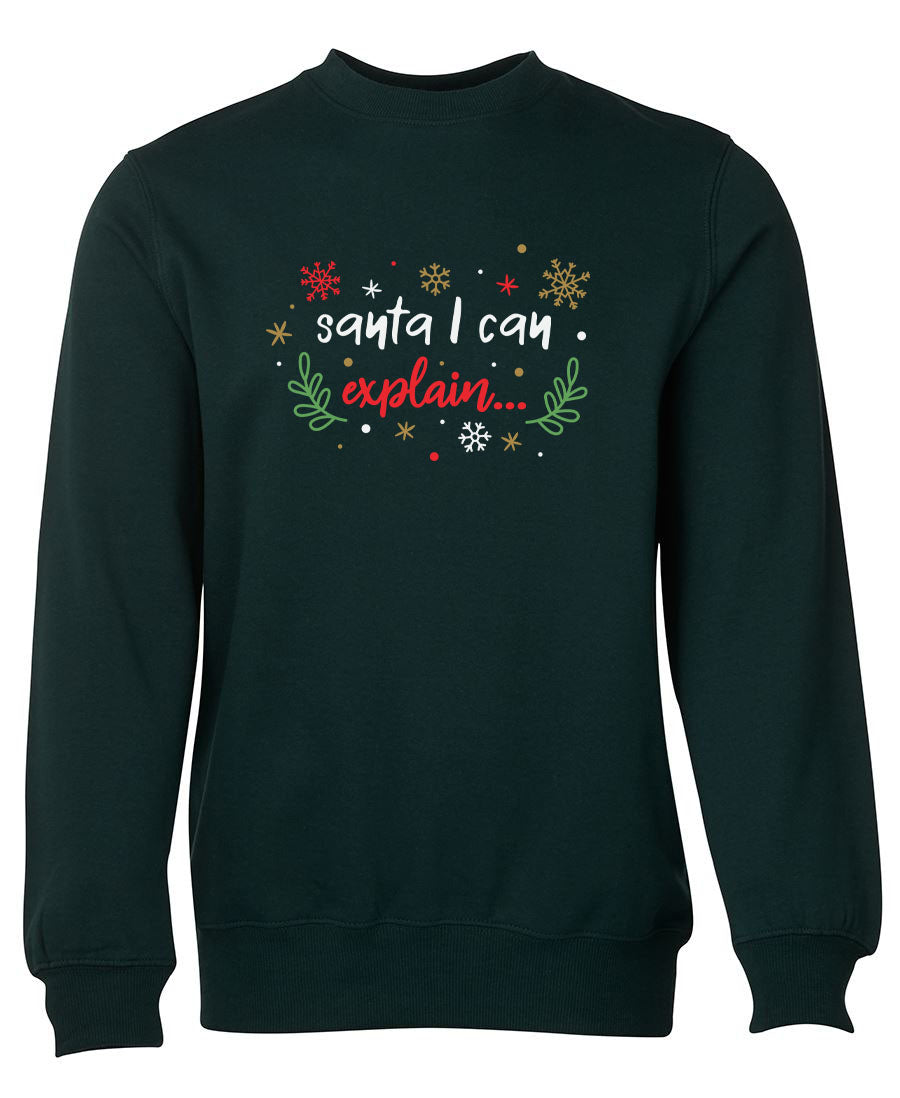 I Can Explain Fleecy Sweatshirt