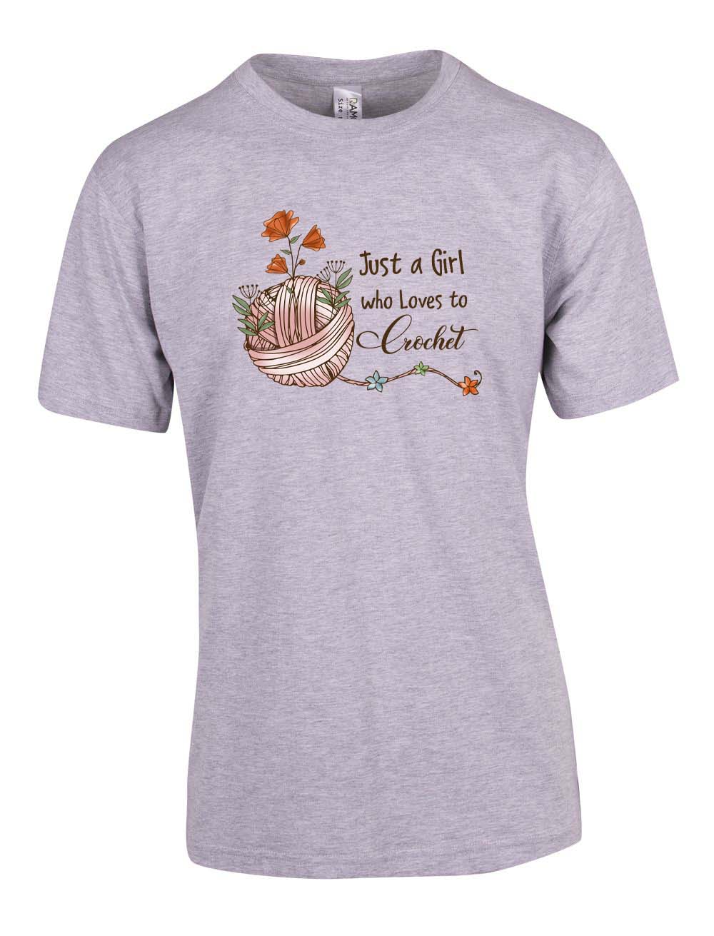 Just a girl who loves to Crochet T-Shirt