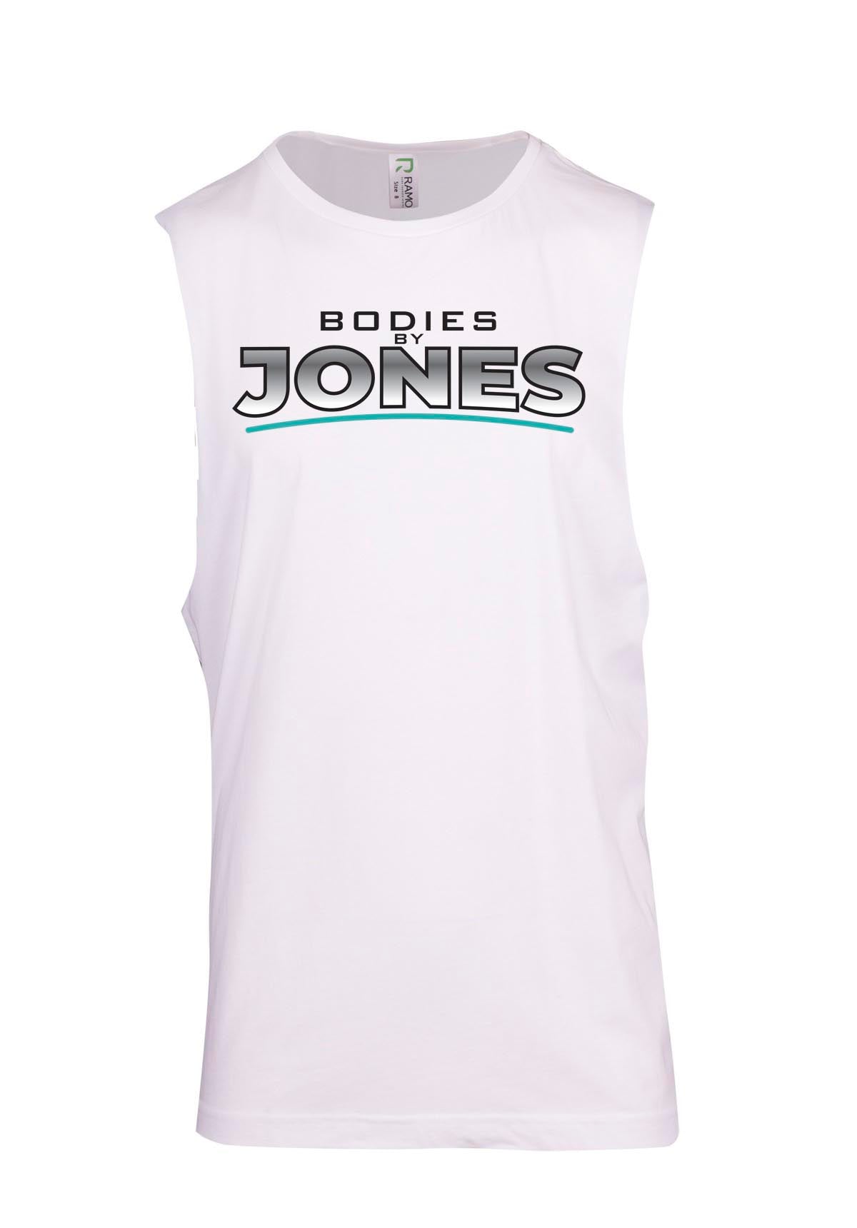 Bodies By Jones Logo Muscle T