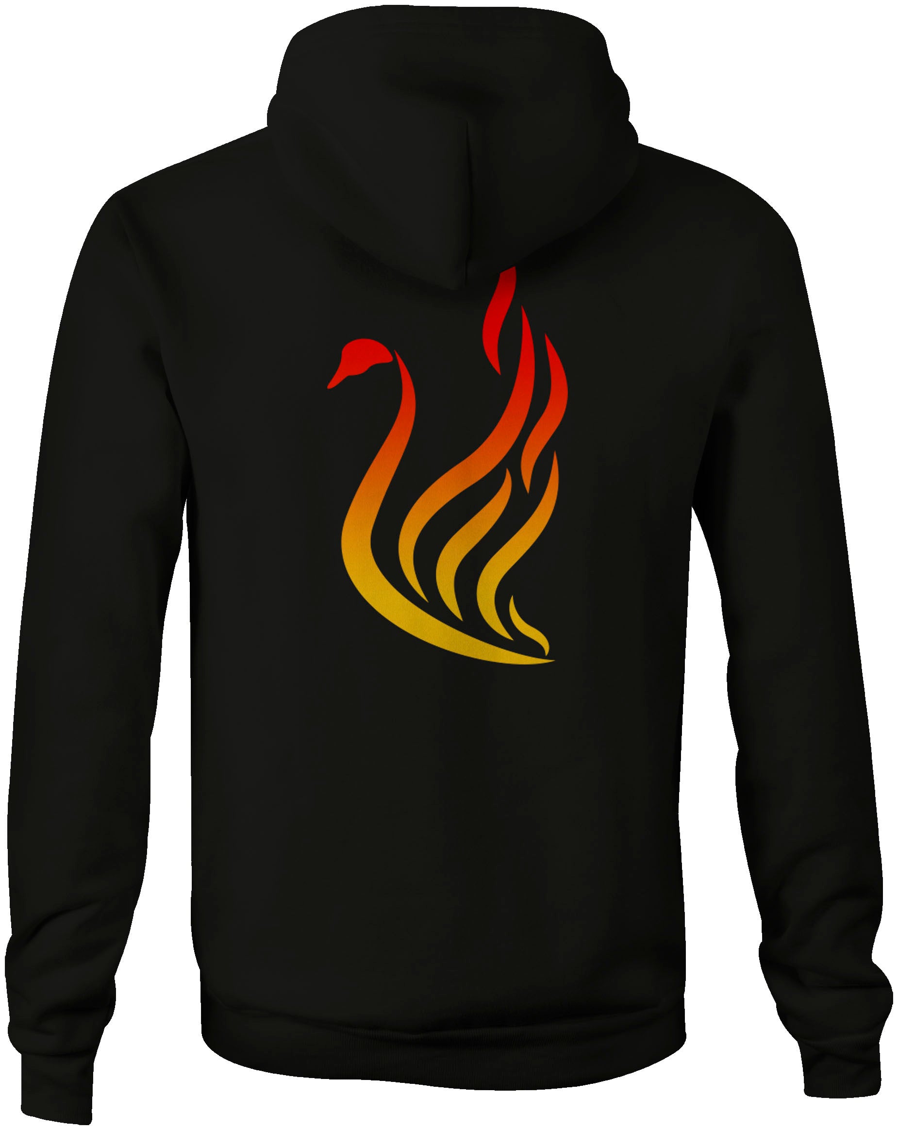 Blazing Swan Logo Zip Hoodie