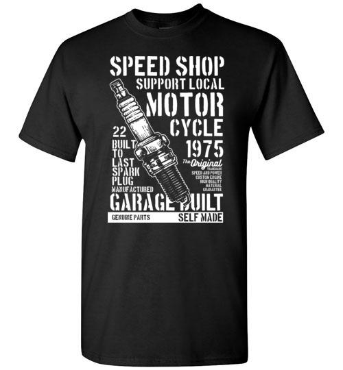 Spark Plug Speed Shop T Shirt