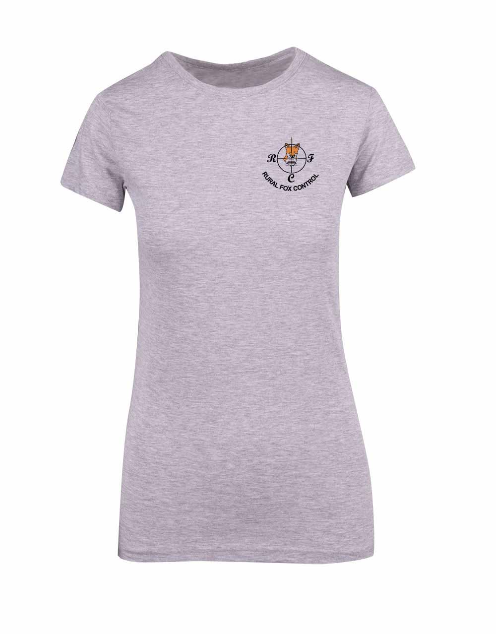 Rural Fox Double Sided Logo T-shirt - Ladies