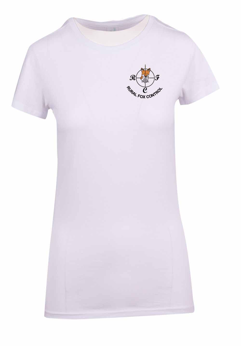 Rural Fox Double Sided Logo T-shirt - Ladies