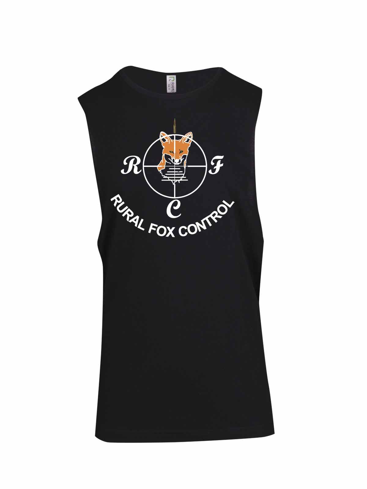 Rural Fox Logo Muscle T