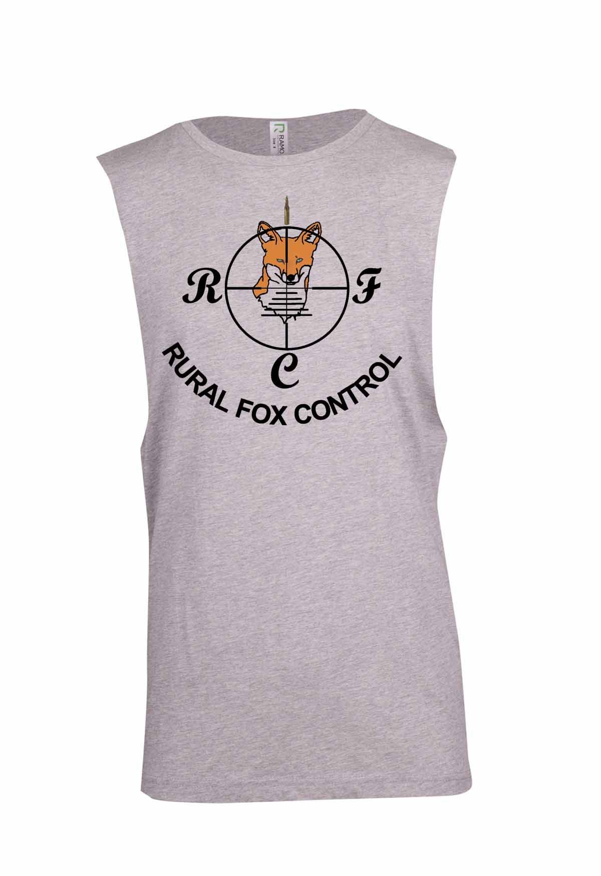 Rural Fox Logo Muscle T
