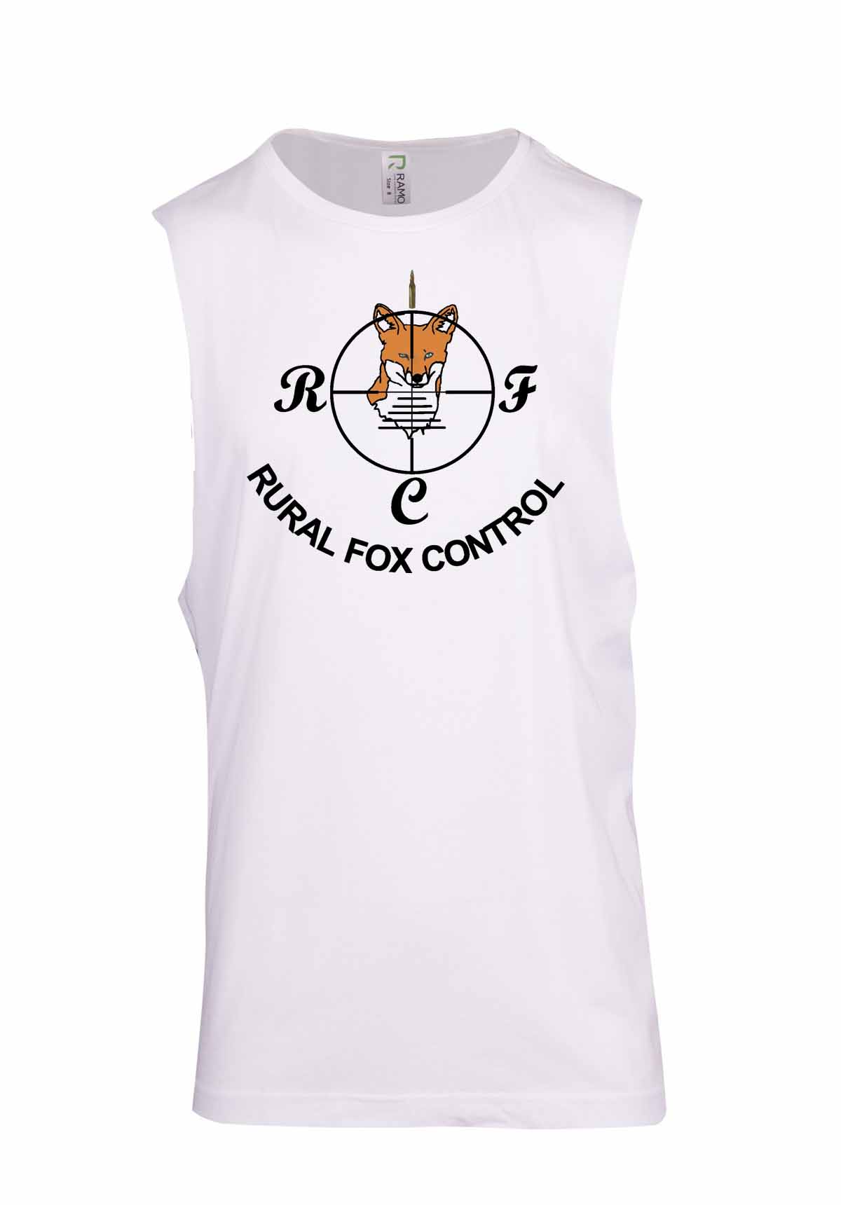 Rural Fox Logo Muscle T