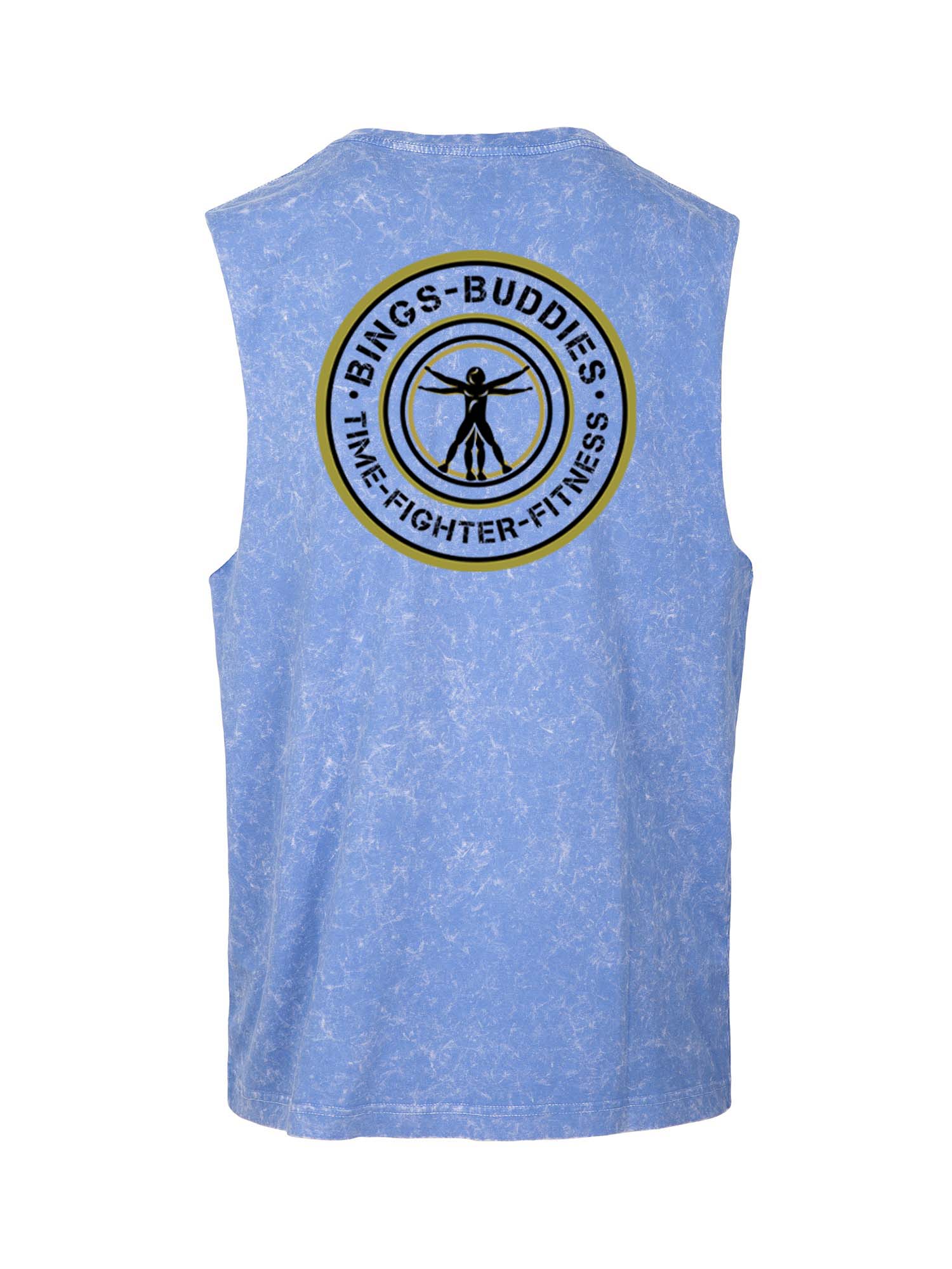 Bings Buddies Double sided Logo Muscle T