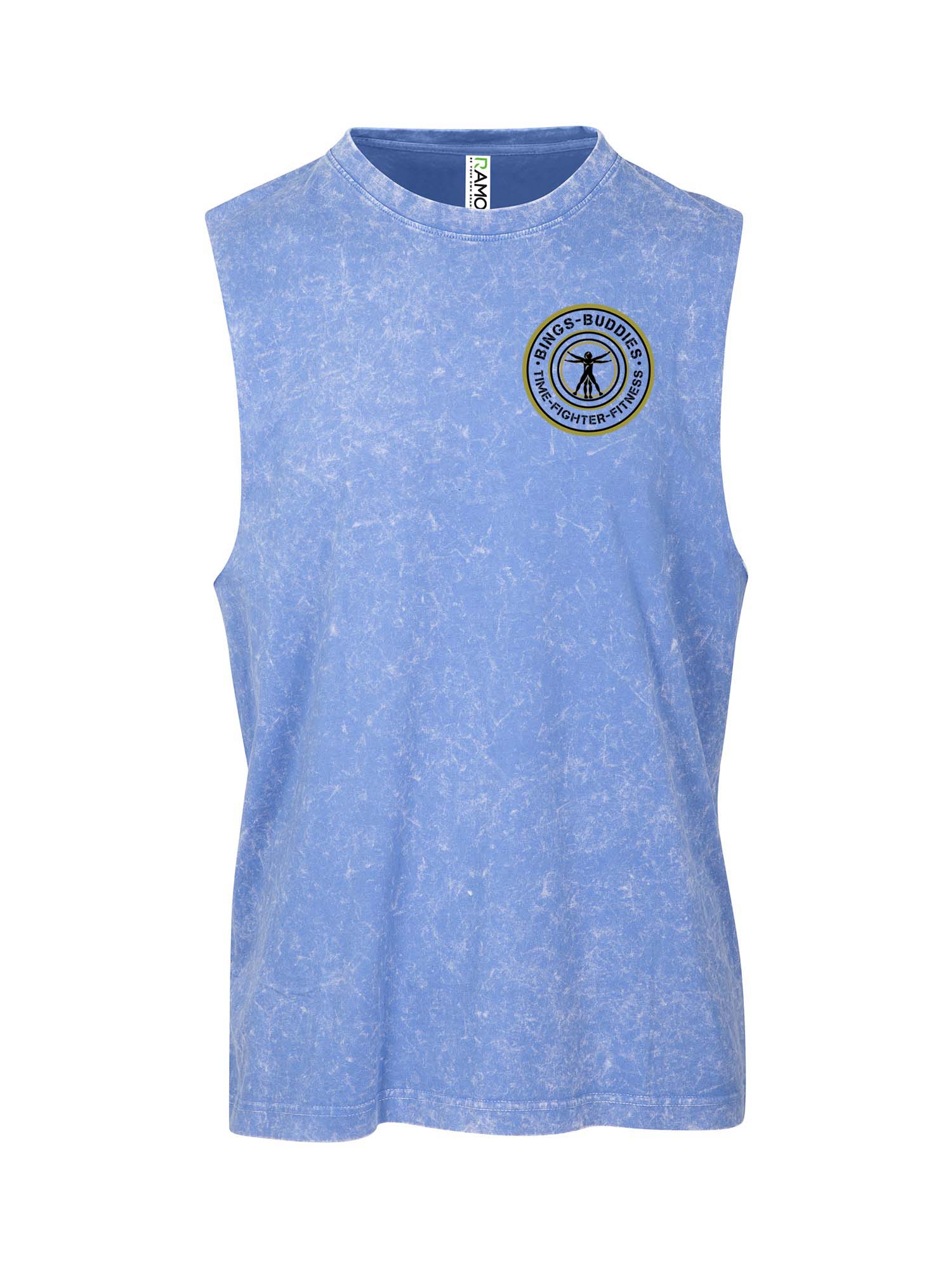 Bings Buddies Double sided Logo Muscle T