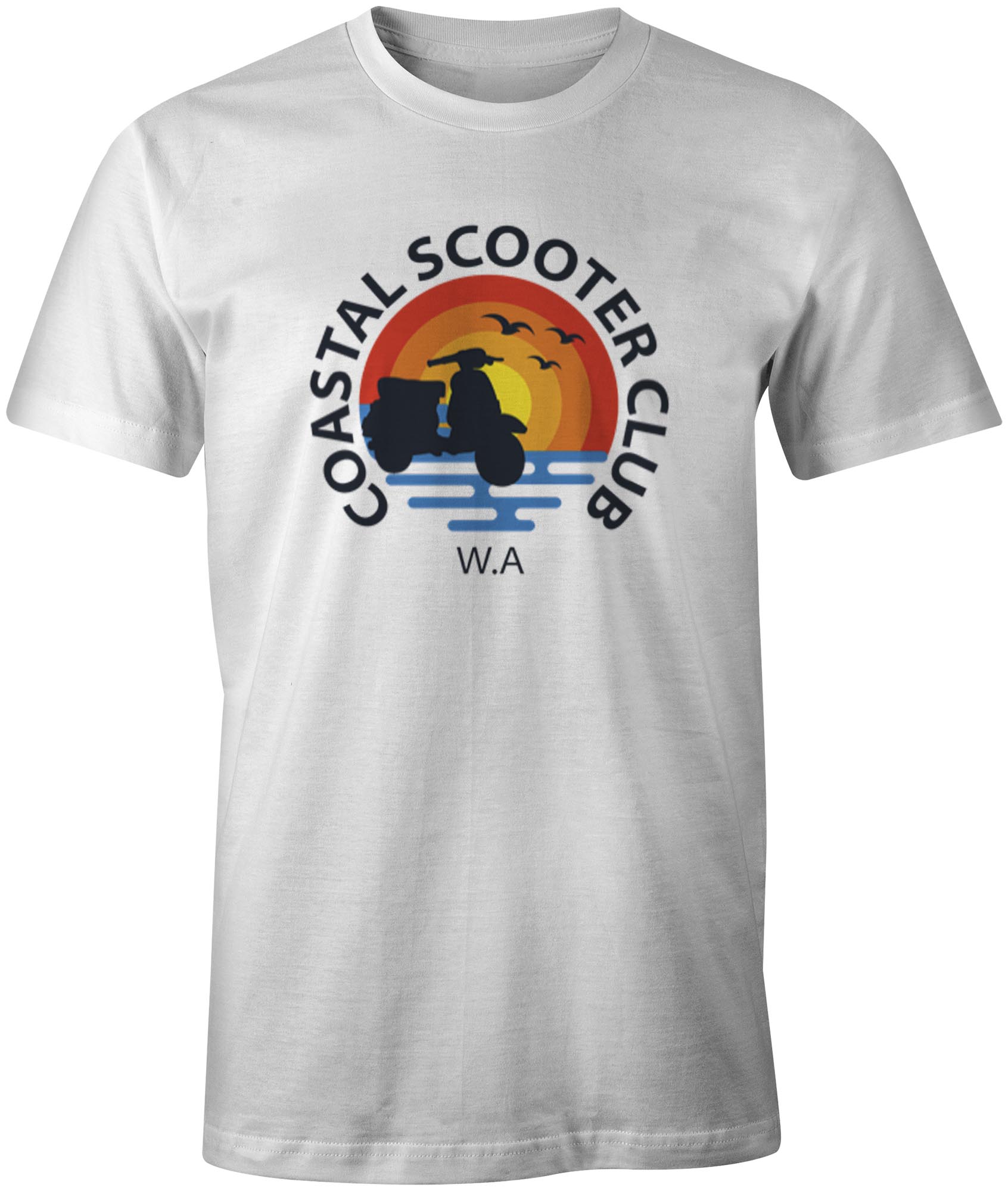 Official Coastal Scooter Club T-Shirt