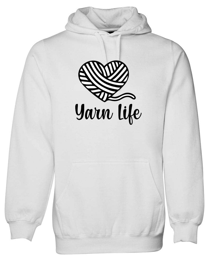 Yarn Life crochet hoodie