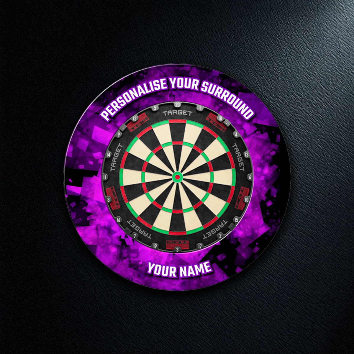 Custom Dartboard Surrounds