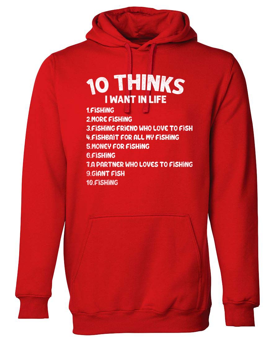 10 Thinks I want in life hoodie