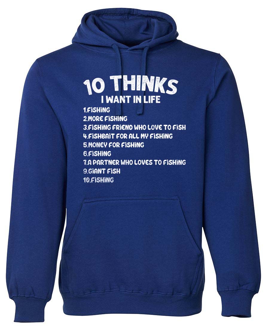 10 Thinks I want in life hoodie