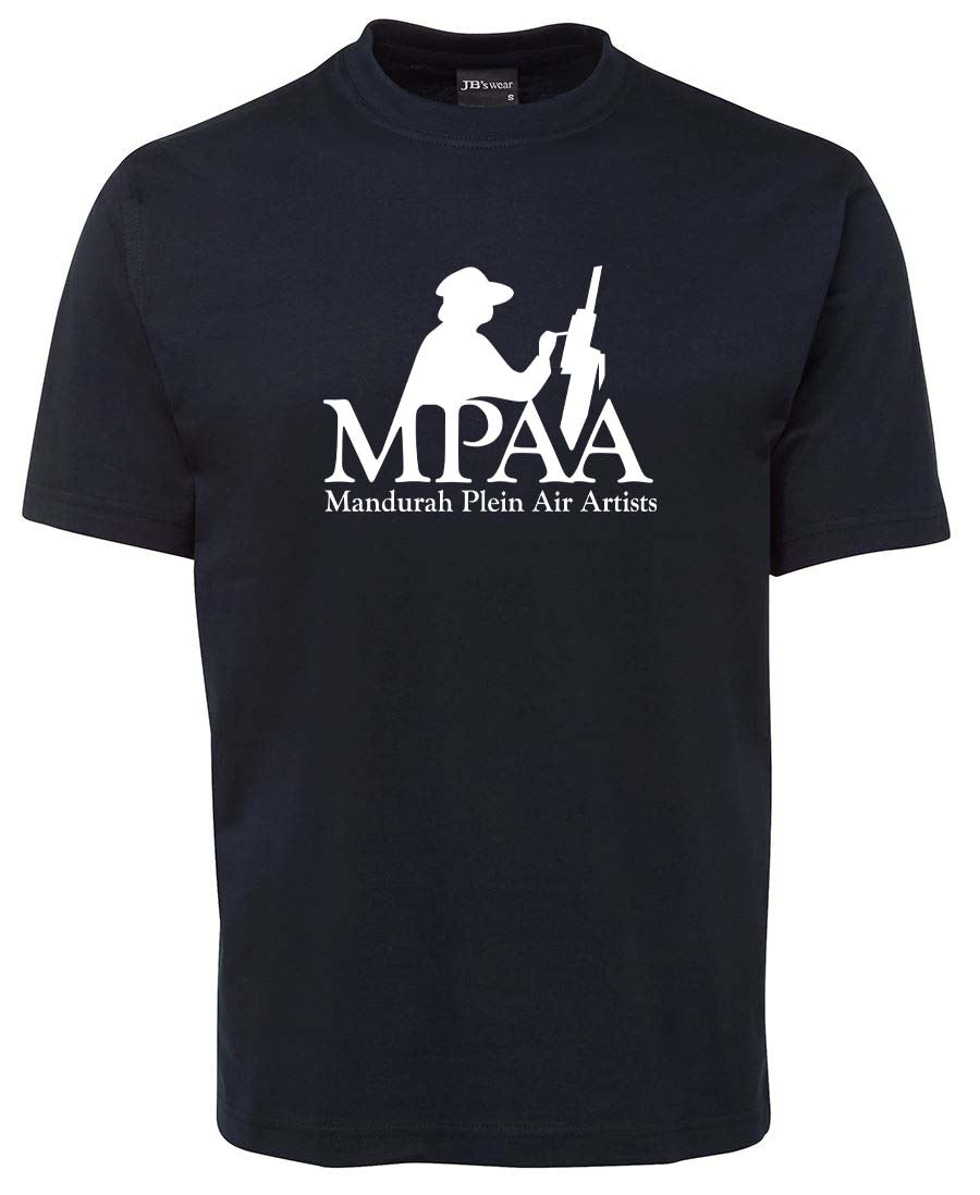 Mandurah Plein Air Artists Unisex single sided T-shirt