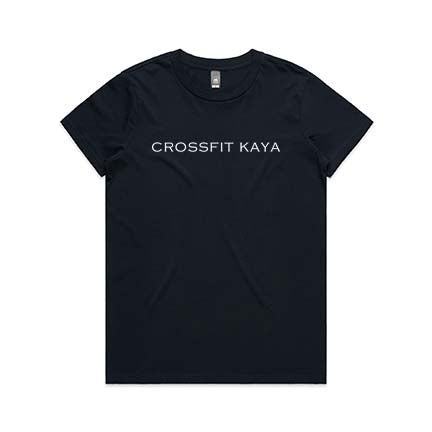 Kaya Crossfit Ladies Maple Double Sided T-shirt design 1