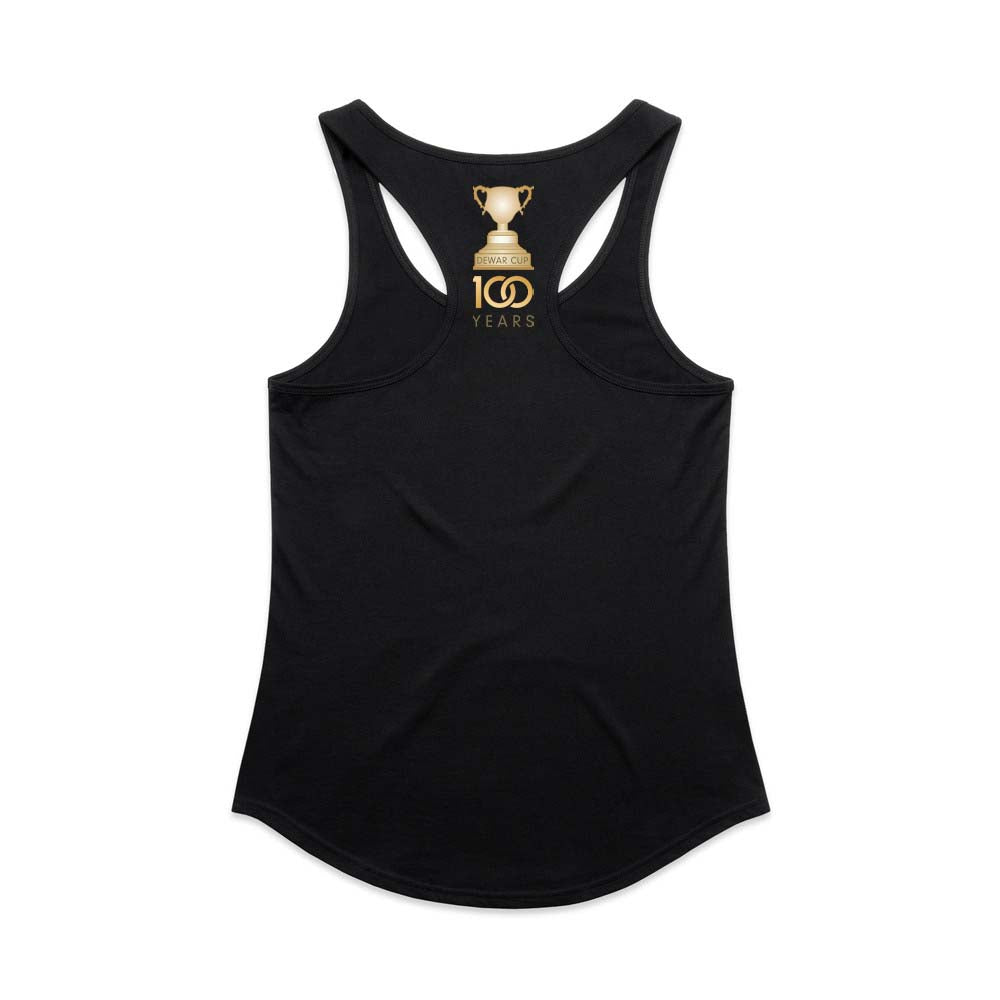Dewar cup Racer back tee Ladies