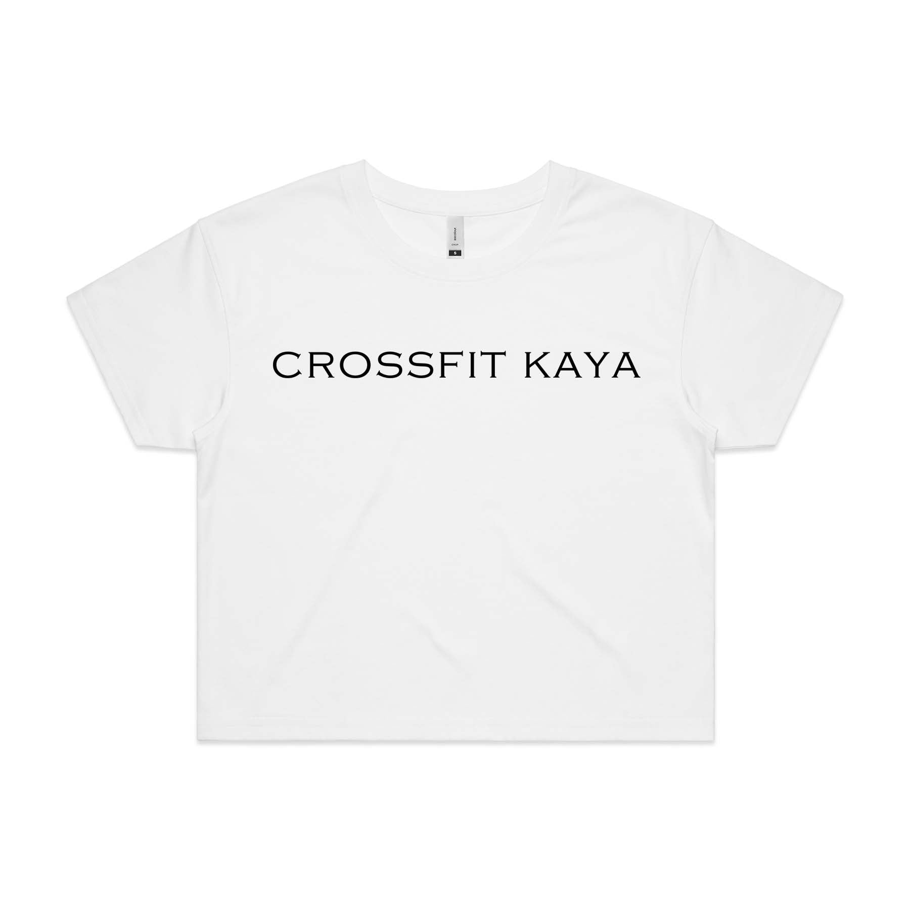 Kaya Crossfit Cropped T-shirt Design 1