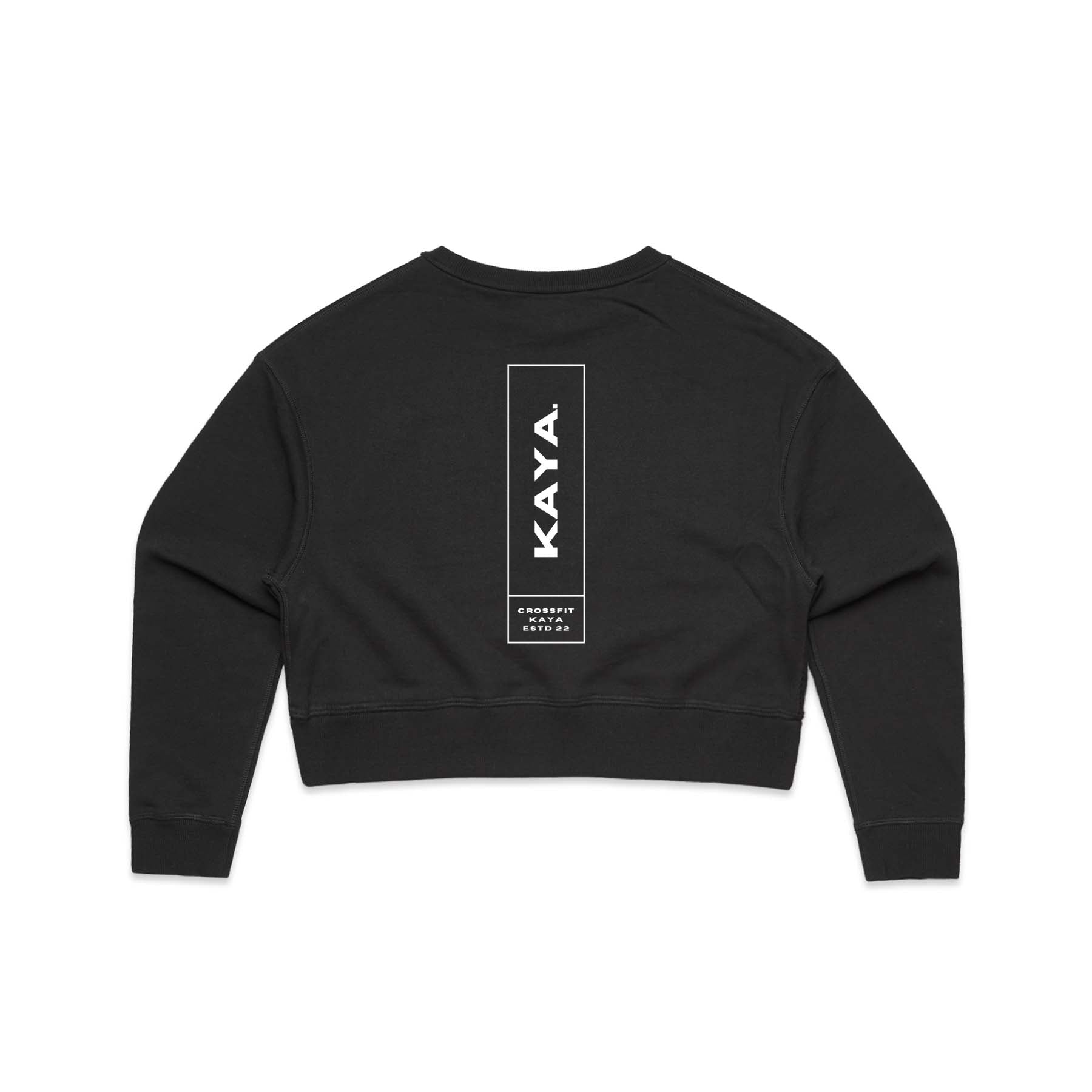 Kaya Crossfit Crop Crew Double sided design 2