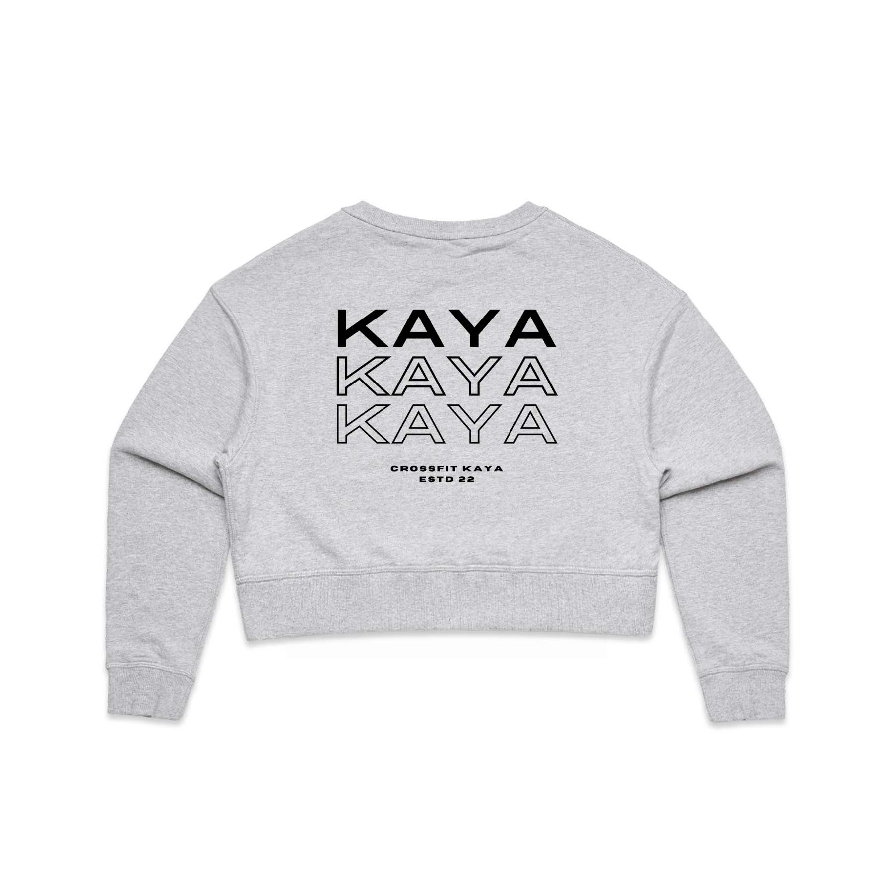 Kaya Crossfit Crop Crew Double sided design 3