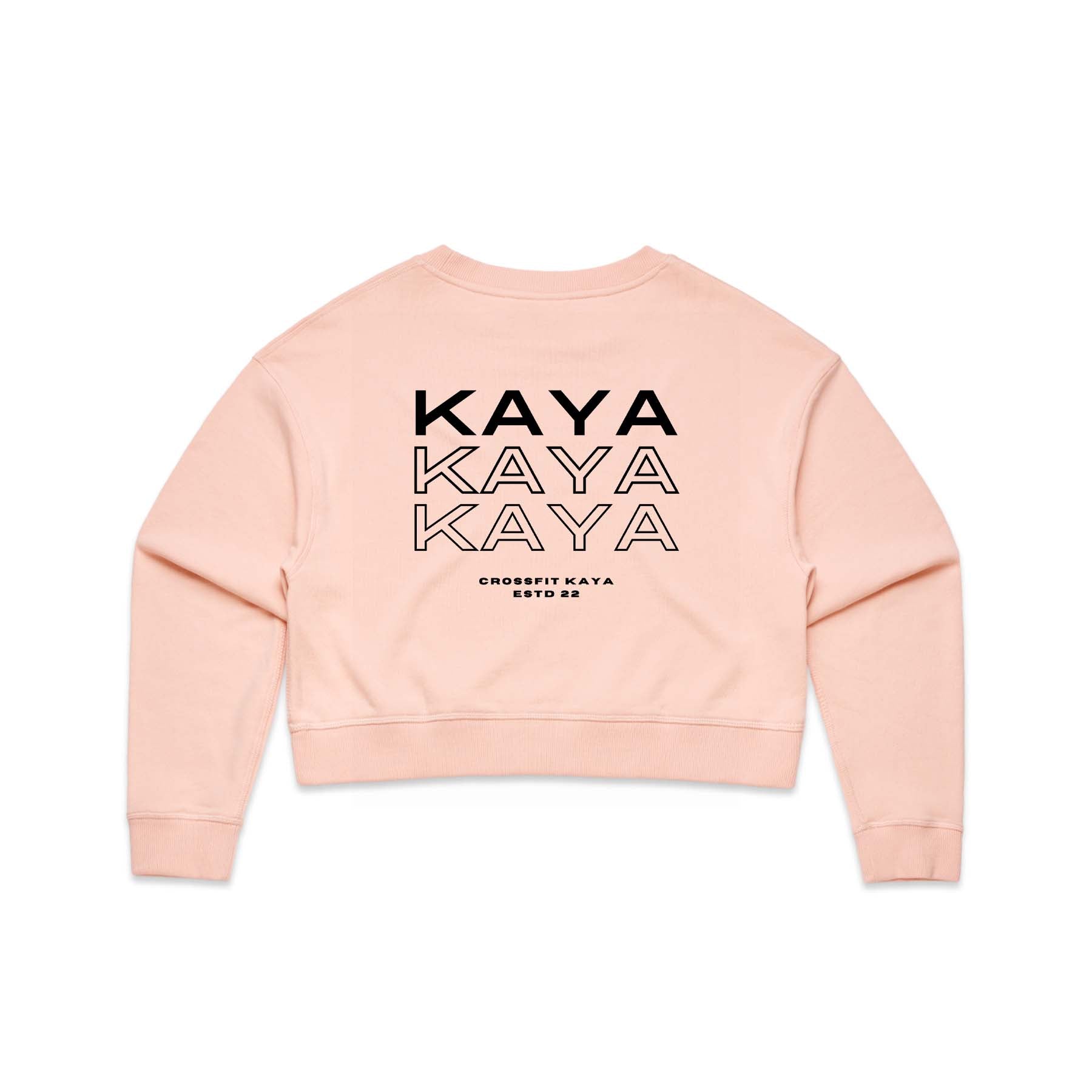 Kaya Crossfit Crop Crew Double sided design 3