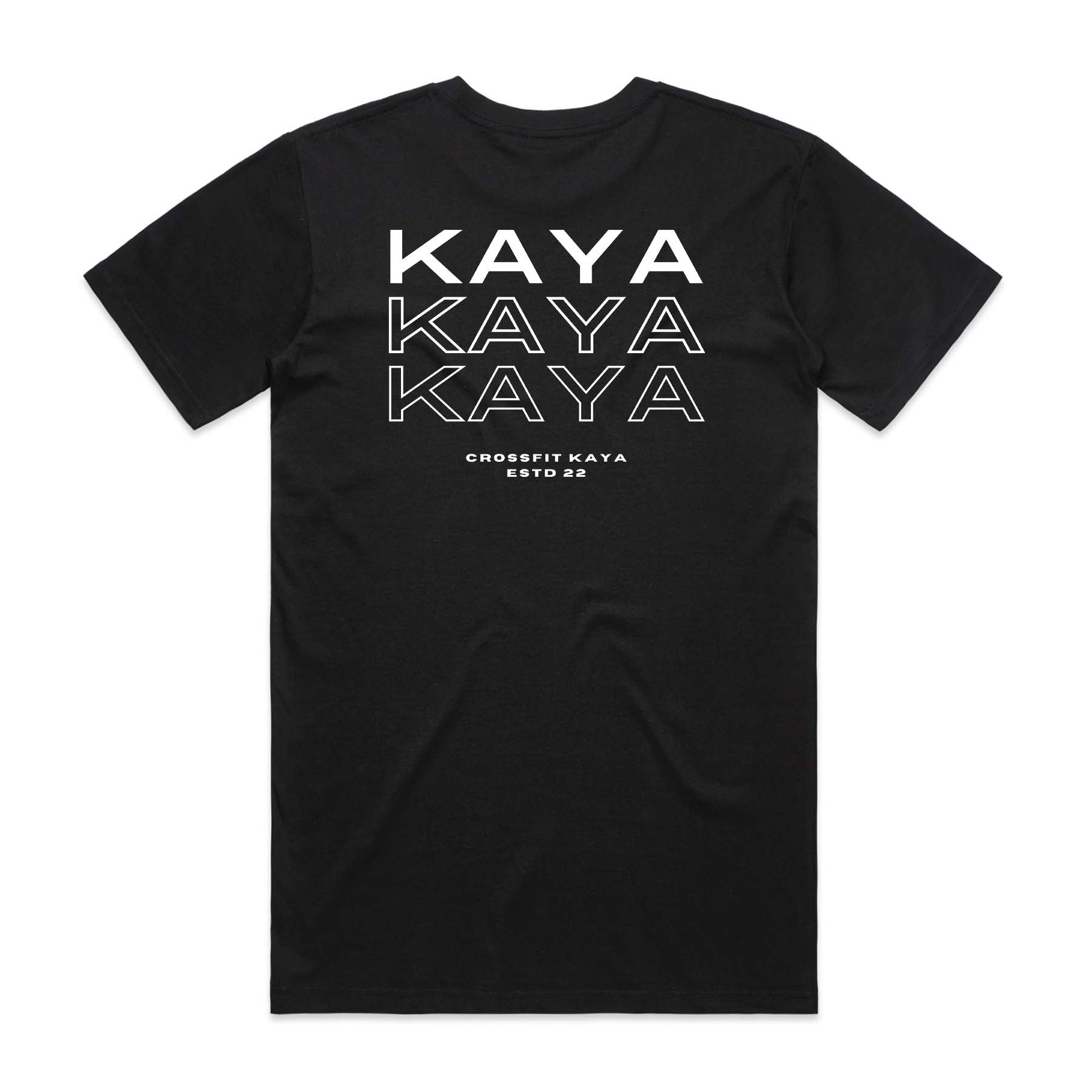 Kaya Crossfit Double Sided T-Shirt design 3