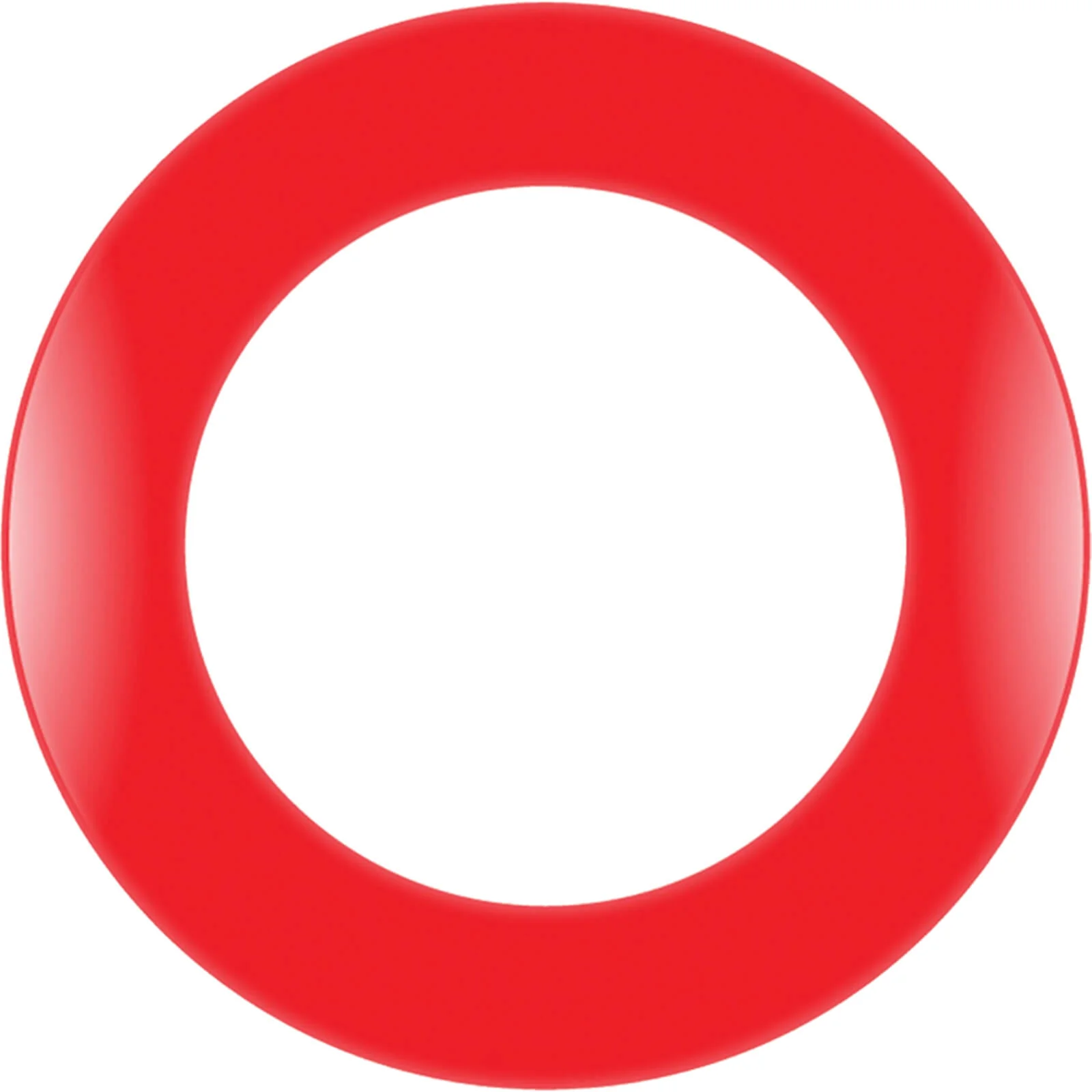 Formula Sports - 1 Piece Dartboard Surround - Black Red