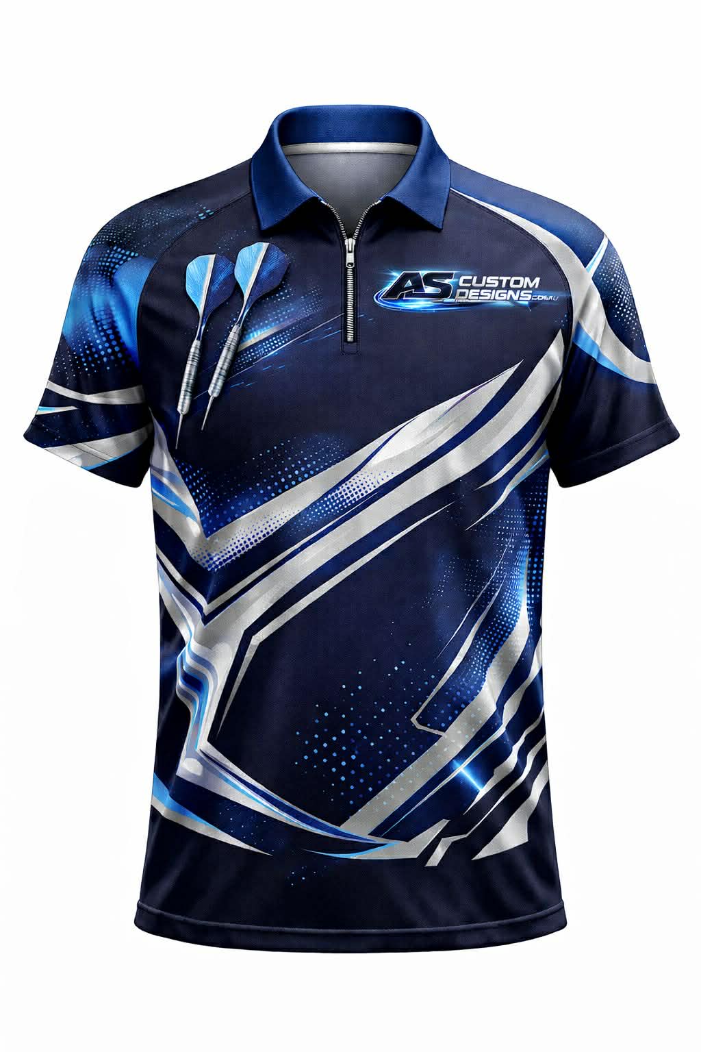 Platinum Full Custom Darts Shirt