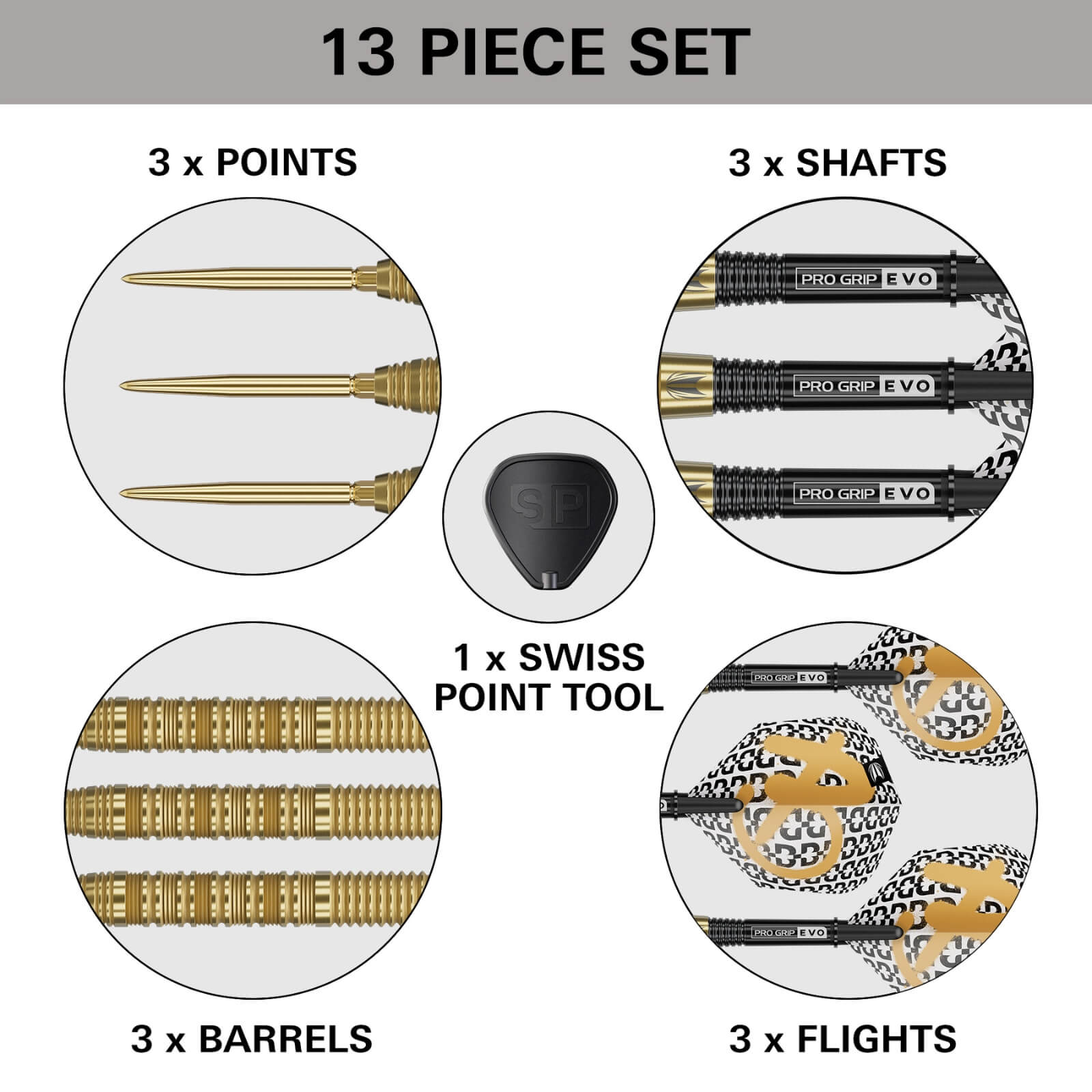 TARGET - BOLIDE ENVY 01 DARTS - SWISS POINT - 90% TUNGSTEN - 22G 23G 24G 25G