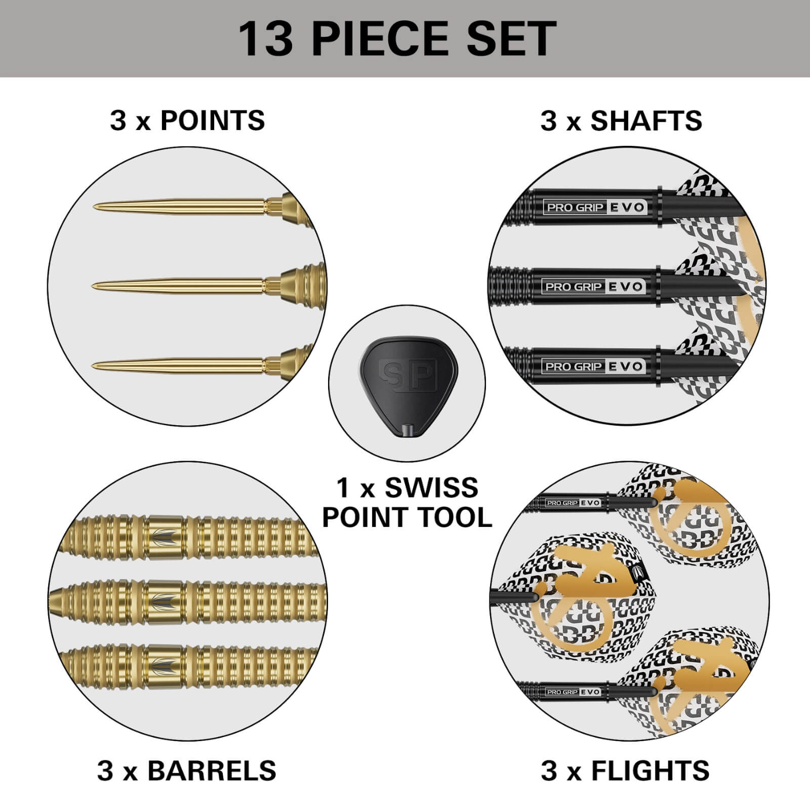 TARGET - BOLIDE ENVY 03 DARTS - SWISS POINT - 90% TUNGSTEN - 22G 24G 26G