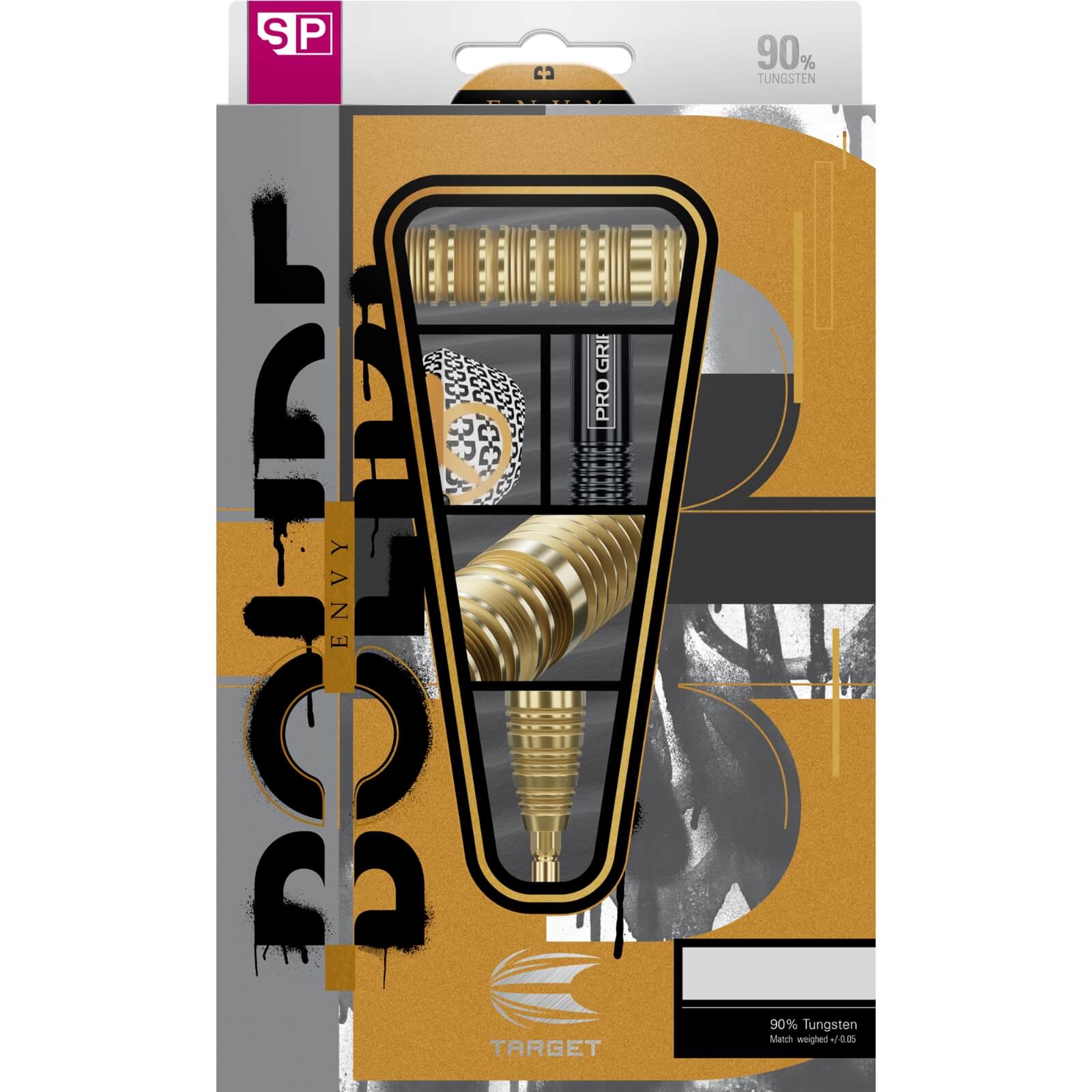 TARGET - BOLIDE ENVY 05 DARTS - SWISS POINT - 90% TUNGSTEN - 22G 24G 26G