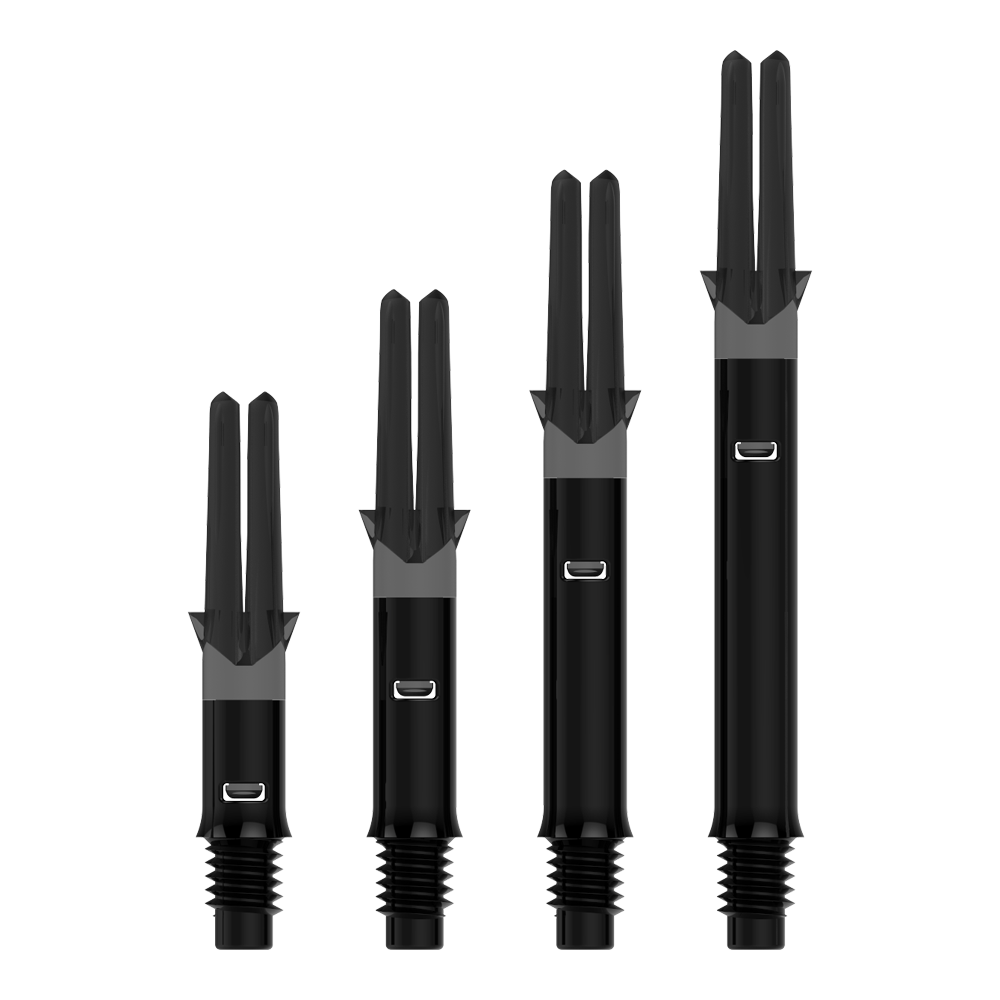 L-Style L-Shaft Silent Black Various Lengths