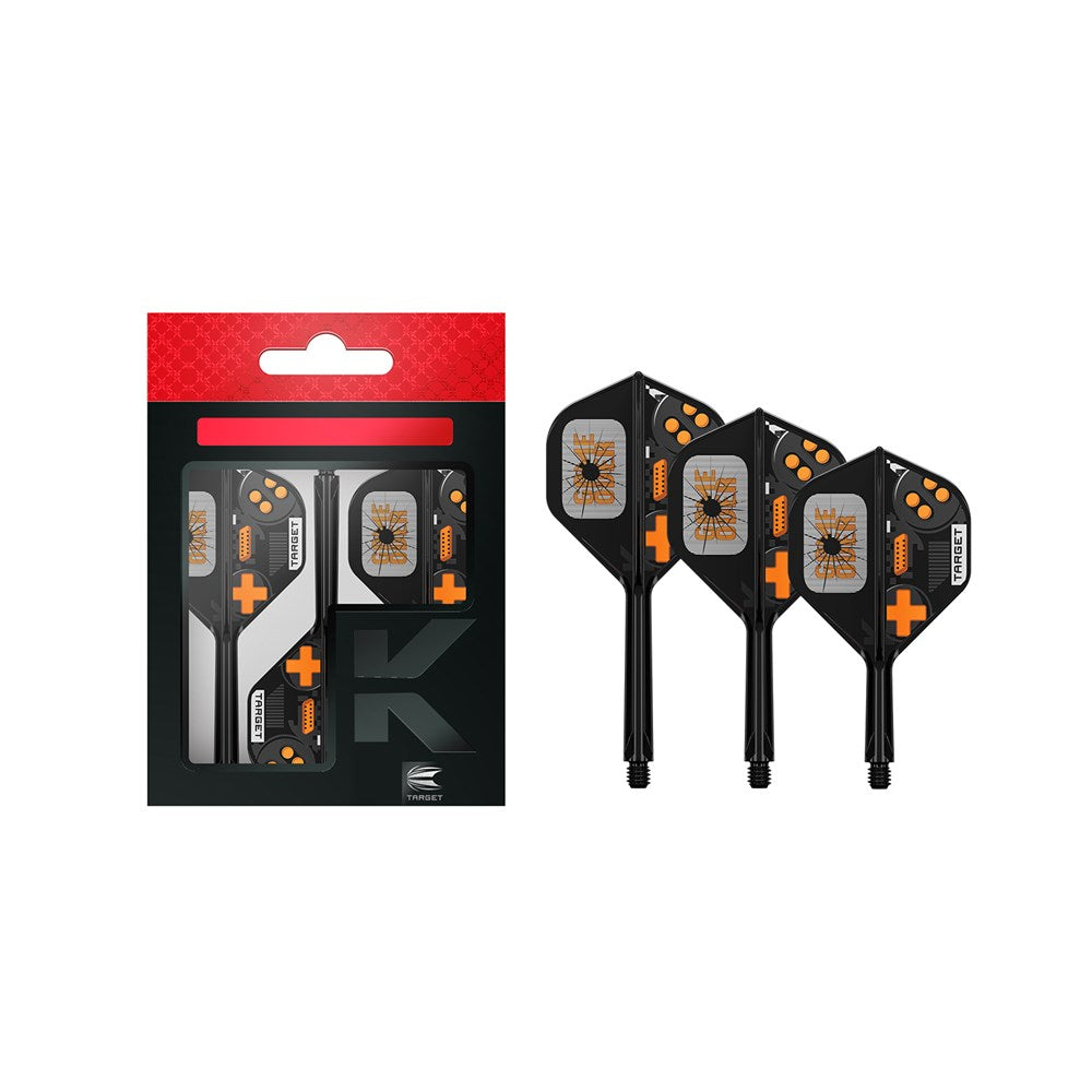 TARGET GAME OVER- K-FLEX All-In-One Moulded Flights NO2 Size All Lengths