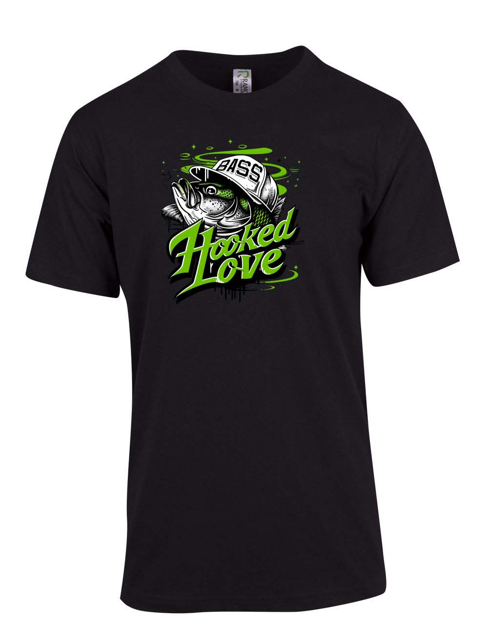 Bass hooked love T-shirt