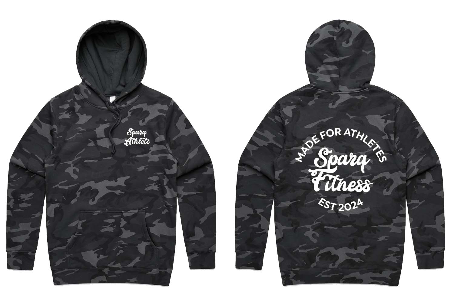 SPARQ Fitness Athlete Camo Hoodie