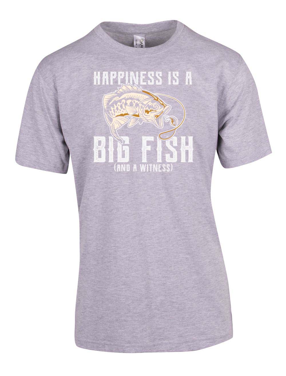 Happiness is a big fish T-shirt