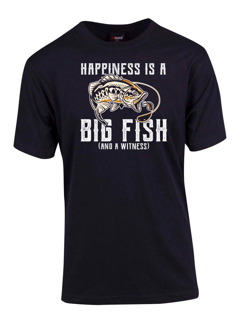 Happiness is a big fish T-shirt