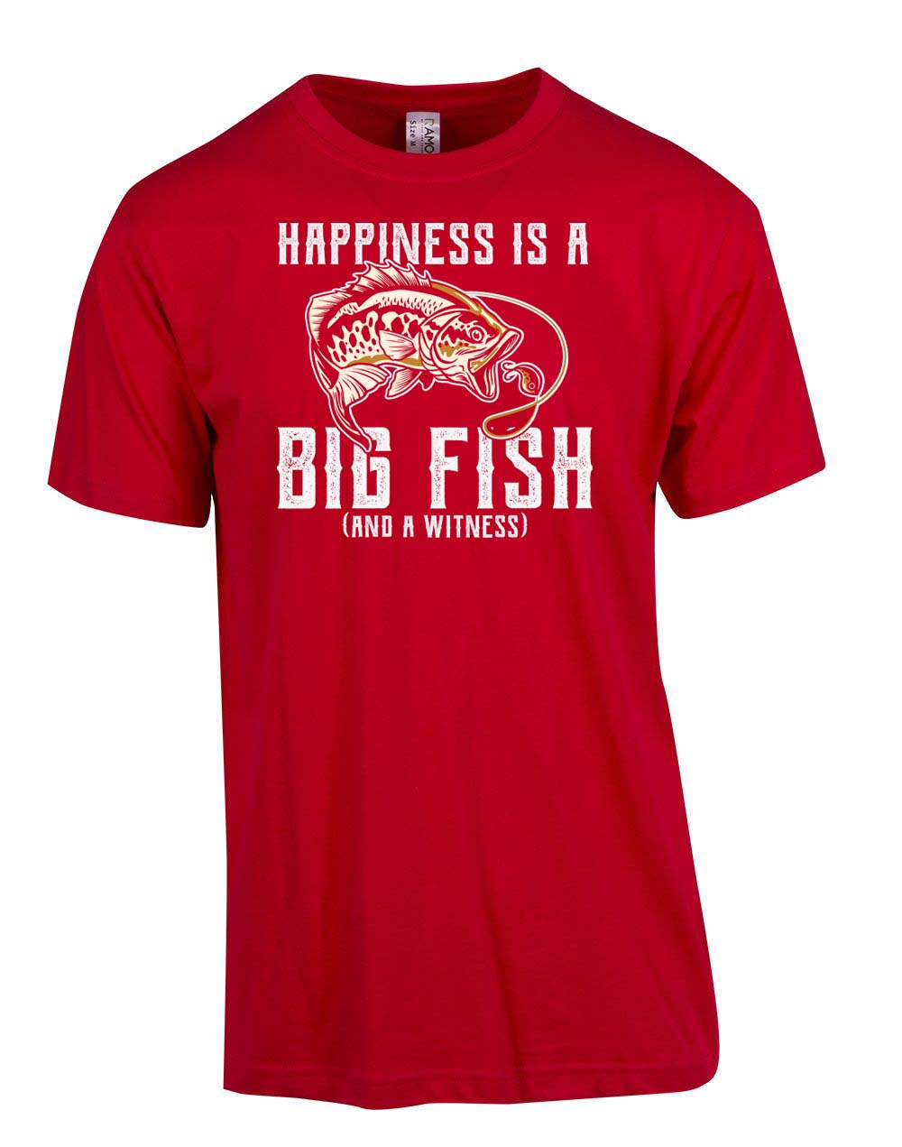 Happiness is a big fish T-shirt