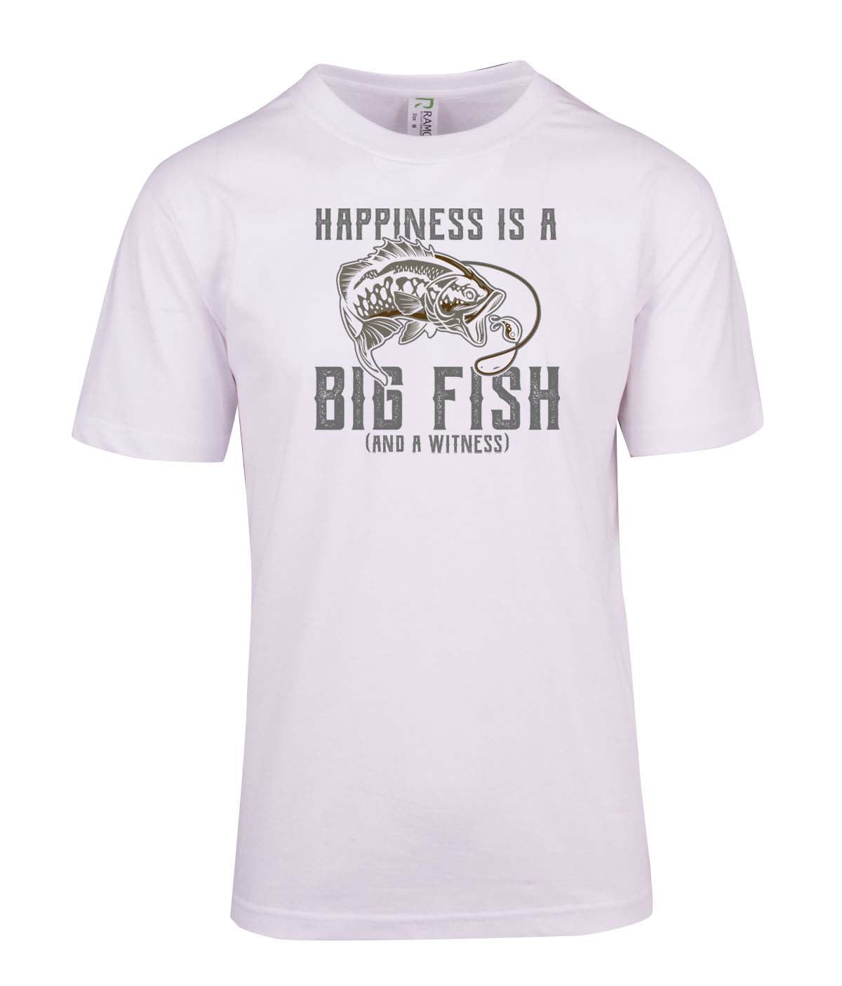 Happiness is a big fish T-shirt