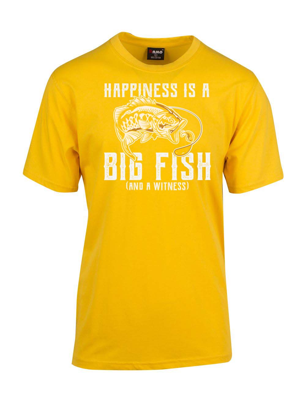 Happiness is a big fish T-shirt